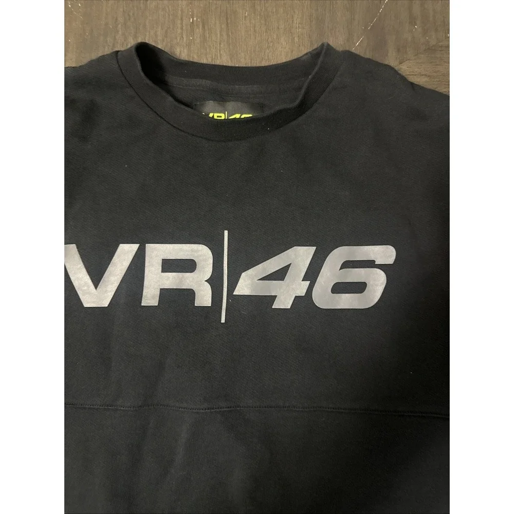 Dainese Valentino Rossi VR46 Sweatshirt Crewneck Mens Size Small Black